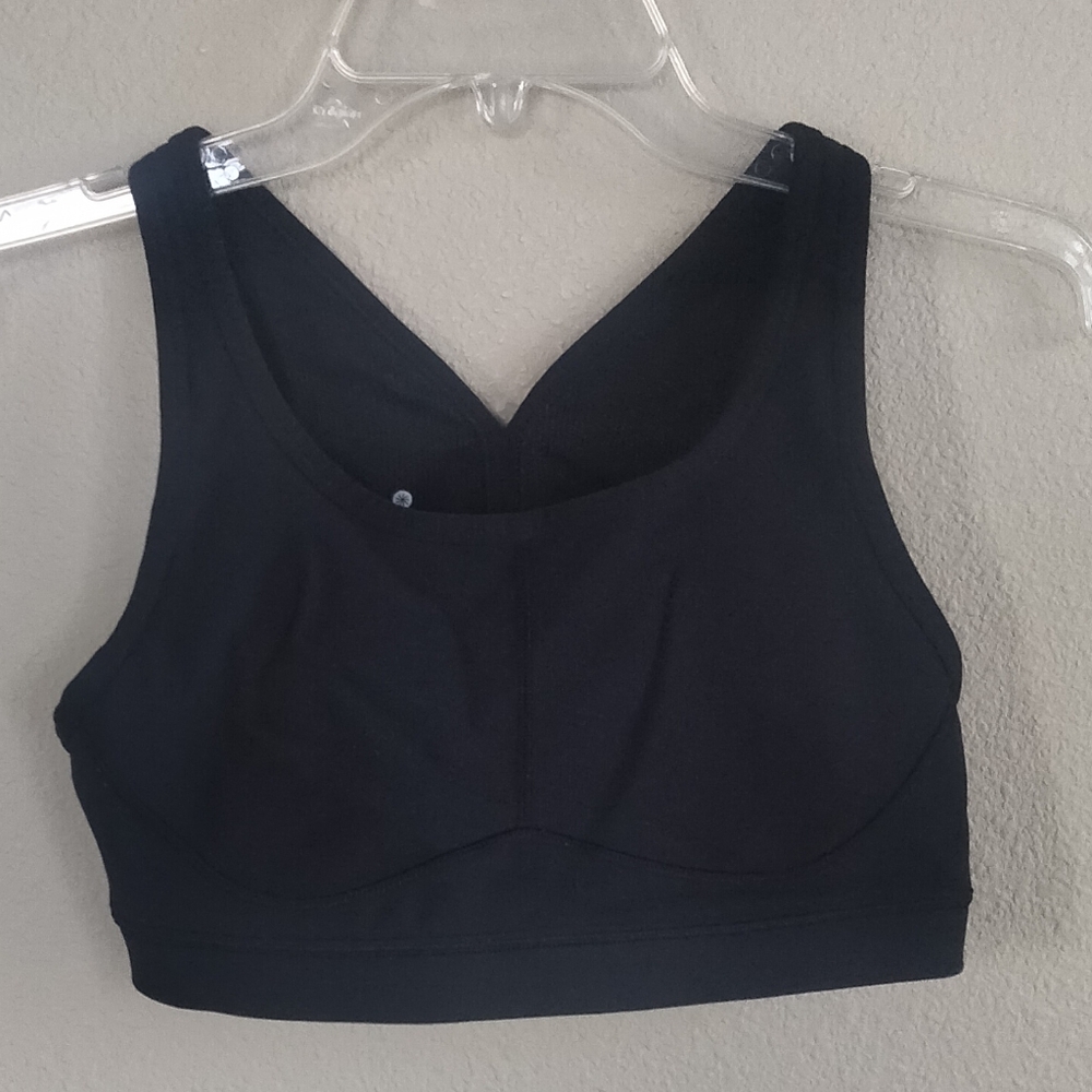 Athleta Size Small Black Sports Bra